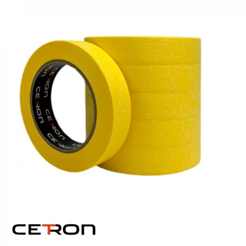 Малярная лента Cetron 24 мм х 50 м желтая