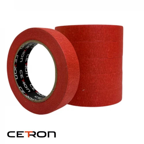 Малярная лента Cetron 24 мм х 40 м красная