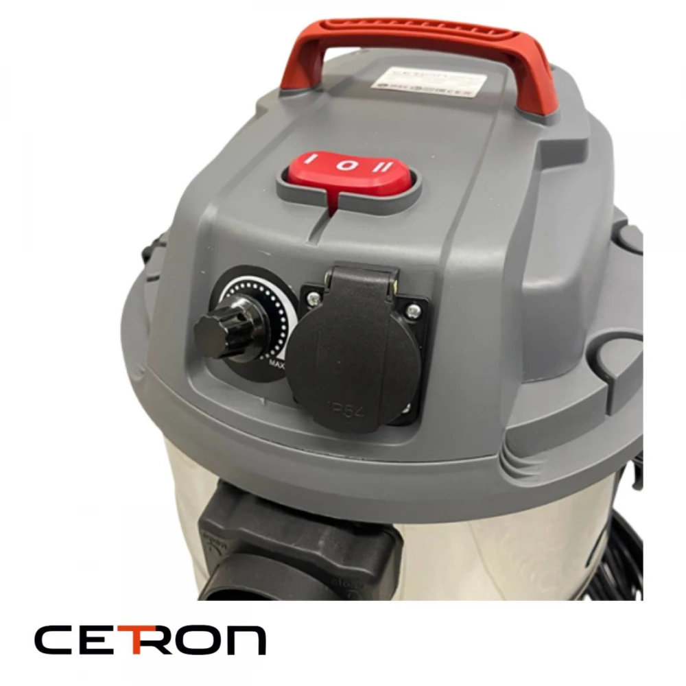 Строительный пылесос для работы с электроинструментом Cetron JN 308-30L-S — изображение 2