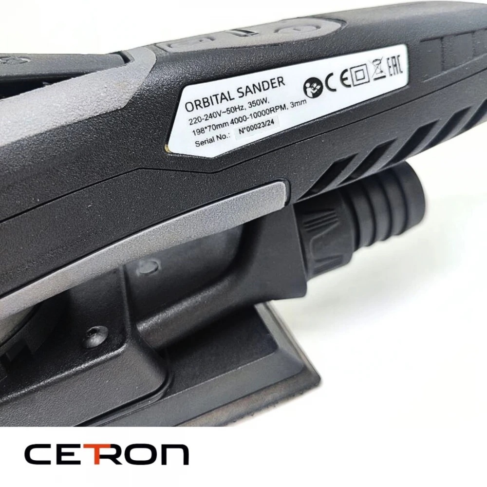 Шлифовальная машинка Cetron R 7307-3 эксцентриковая бесщеточная — изображение 4