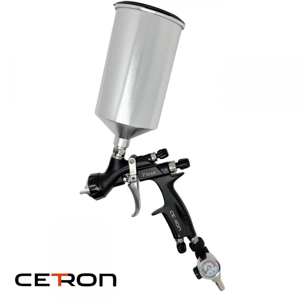 Бачок для краскопульта алюминиевый Cetron PG2902A — изображение 2