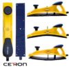 Ручной гибкий шлифовальный блок Cetron FLEX SPRING 70 х 400 мм