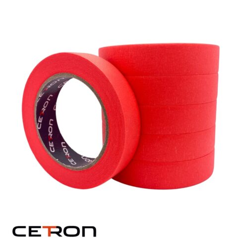 Малярная лента Cetron 23 мм х 40 м красная